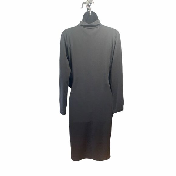 Black turtle Neck Dress - Picture 2 of 2